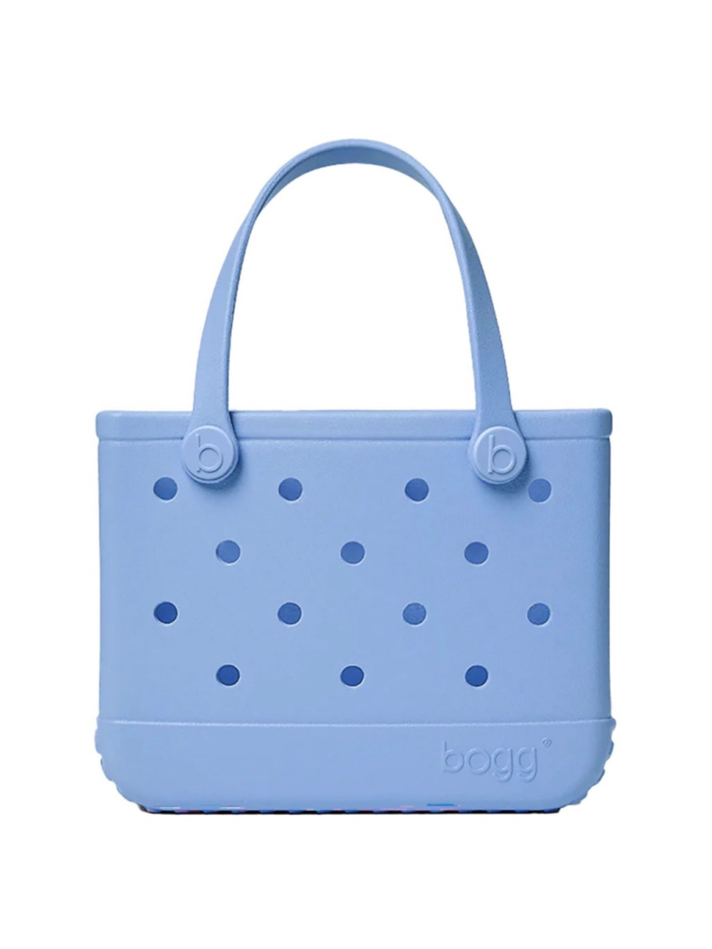 Bogg Bag Bitty Carolina On My Mind Tonal Blue Tote Clear Pouch NWT